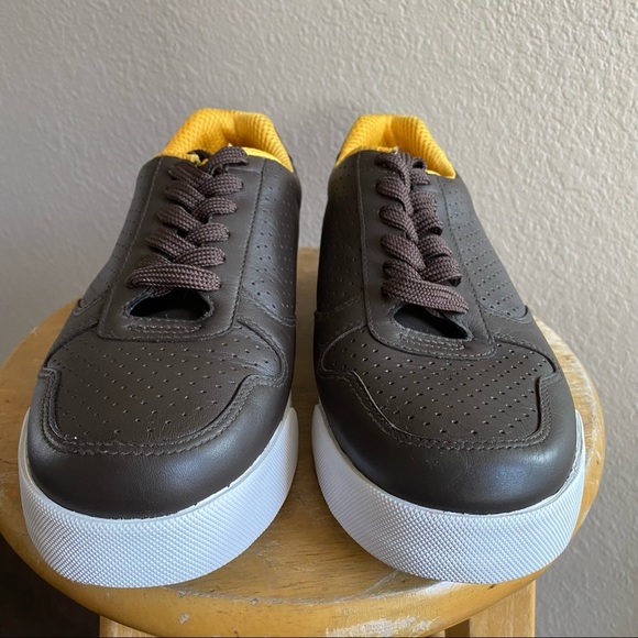 Stussy men’s leather upper casual shoes size 8.5 - Picture 4 of 8